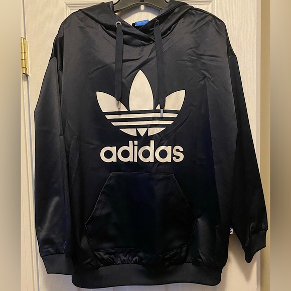 harga hoodie adidas trefoil